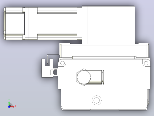 直线导轨KCB10-L32-100-LU-100W-C4.STEP前视缩略图