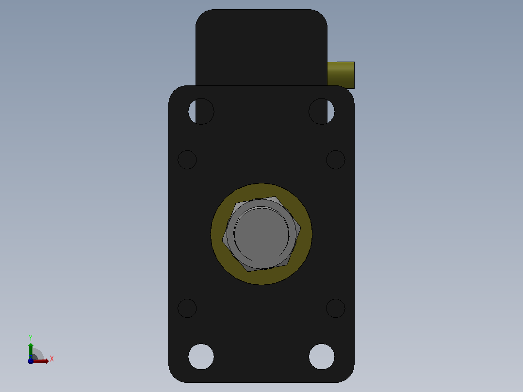 MPT-3T系列标准型[MPT-63-50-20-3T-M2-S1-0°]前视图