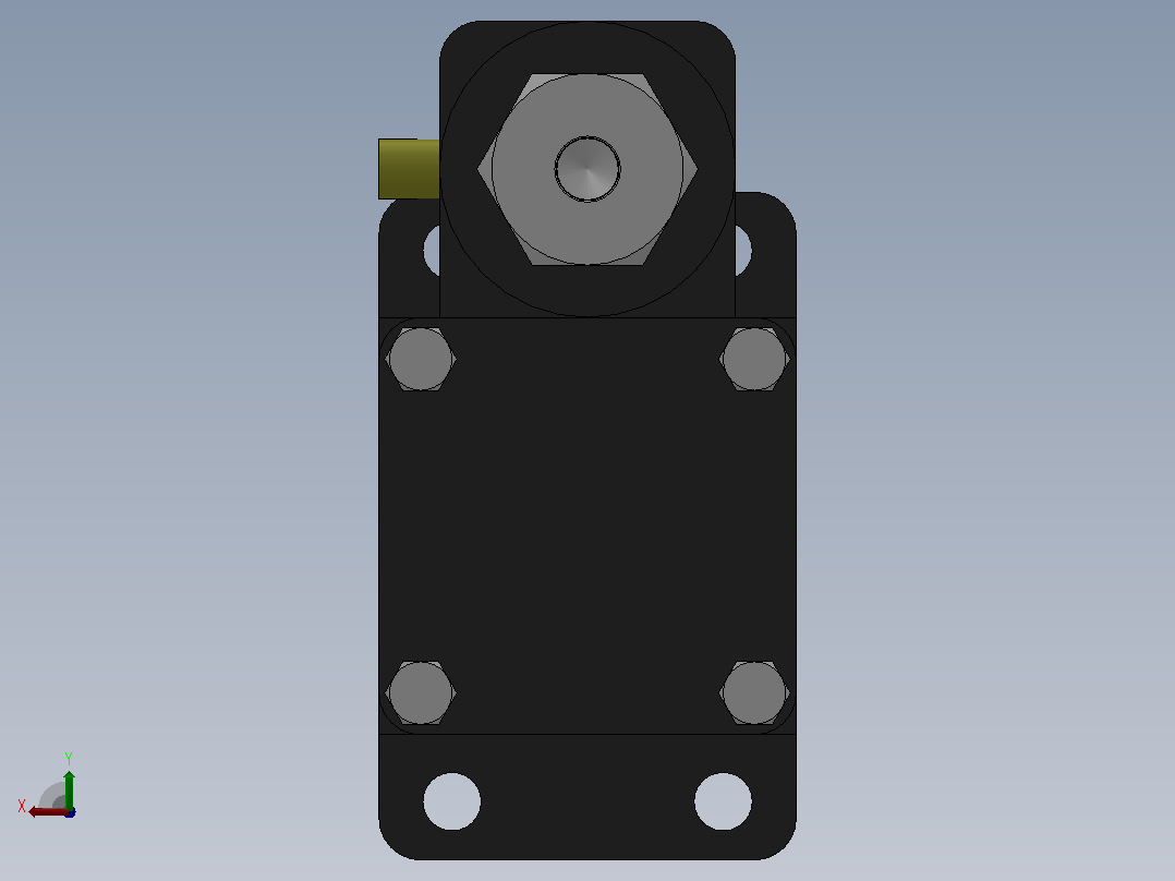 MPT-3T系列标准型[MPT-63-50-20-3T-M2-S1-0°]后视图