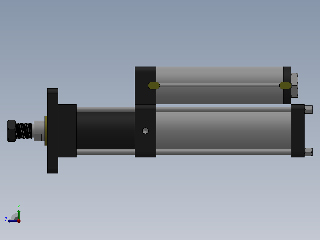 MPT-3T系列标准型[MPT-63-50-20-3T-M2-S1-0°]右视图