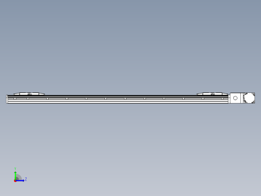 皮带直线轴双滑块型TPA-GCBS-150-P80-L575-QR-M75-N3左视缩略图