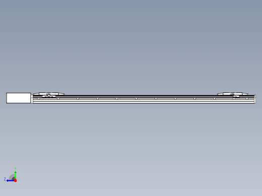 皮带直线轴双滑块型TPA-GCBS-150-P80-L575-QR-M75-N3右视缩略图