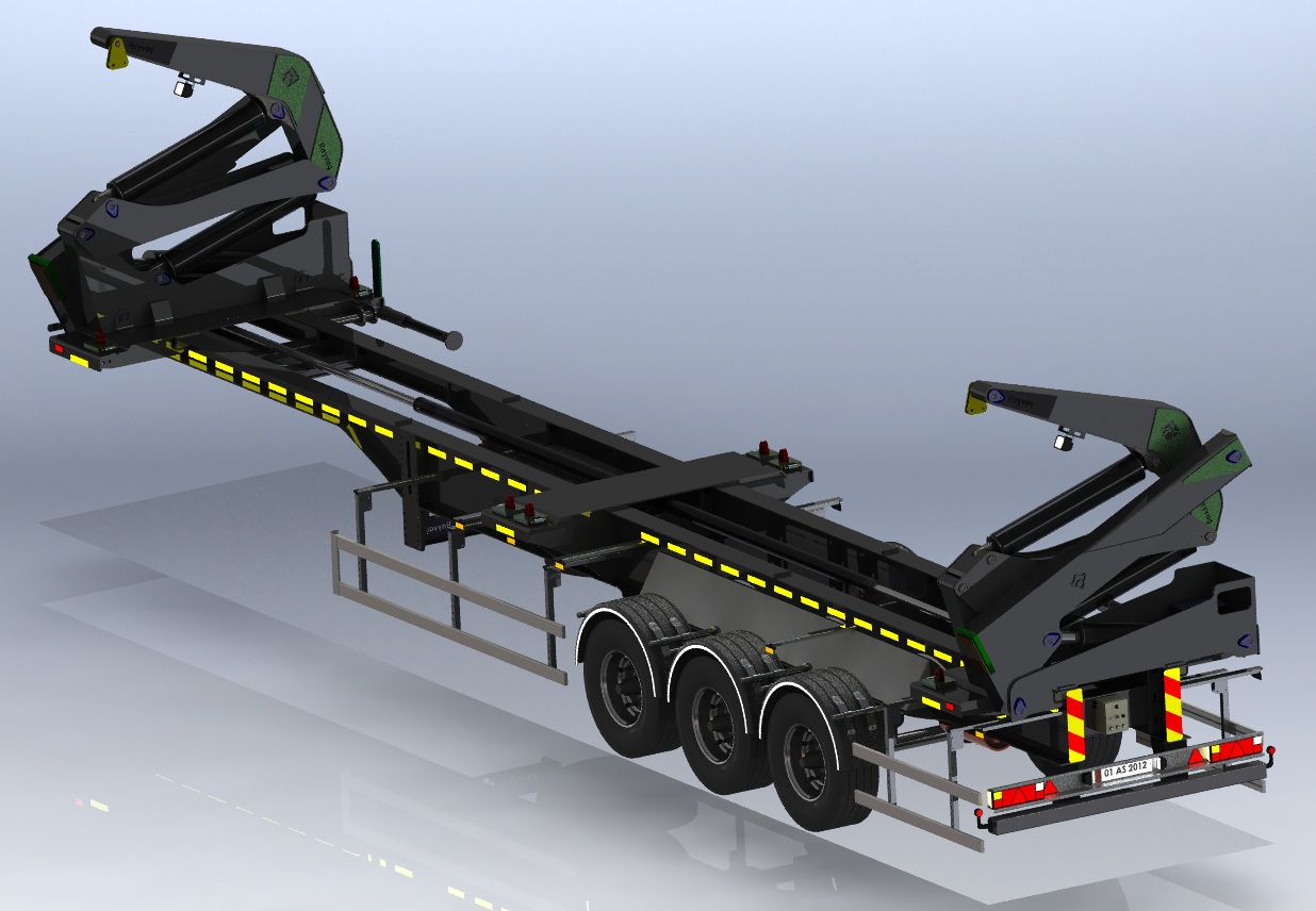 升降机拖车