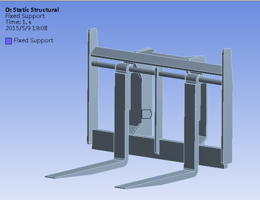 叉车主体结构的有限元设计与安全性能分析(sw15+说明书+cad)缩略图