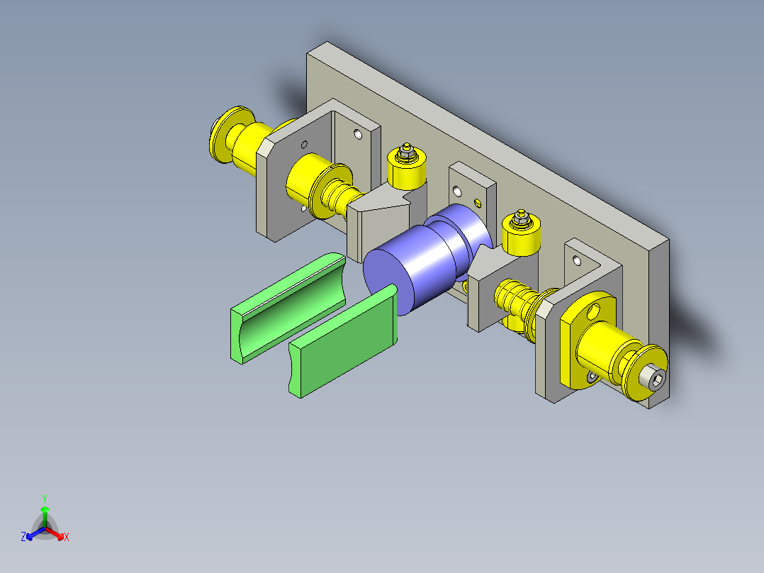 简易插入取出机构