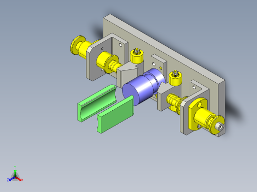 简易插入取出机构