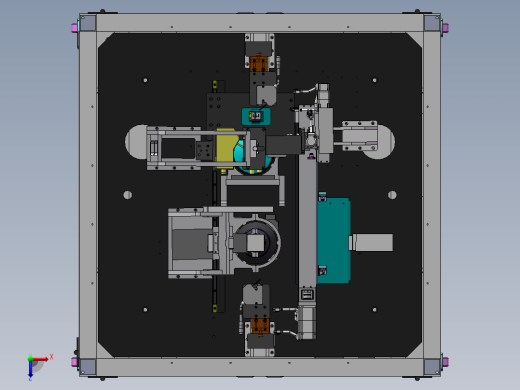 手机外观尺寸检测设备sw17可编辑俯视缩略图