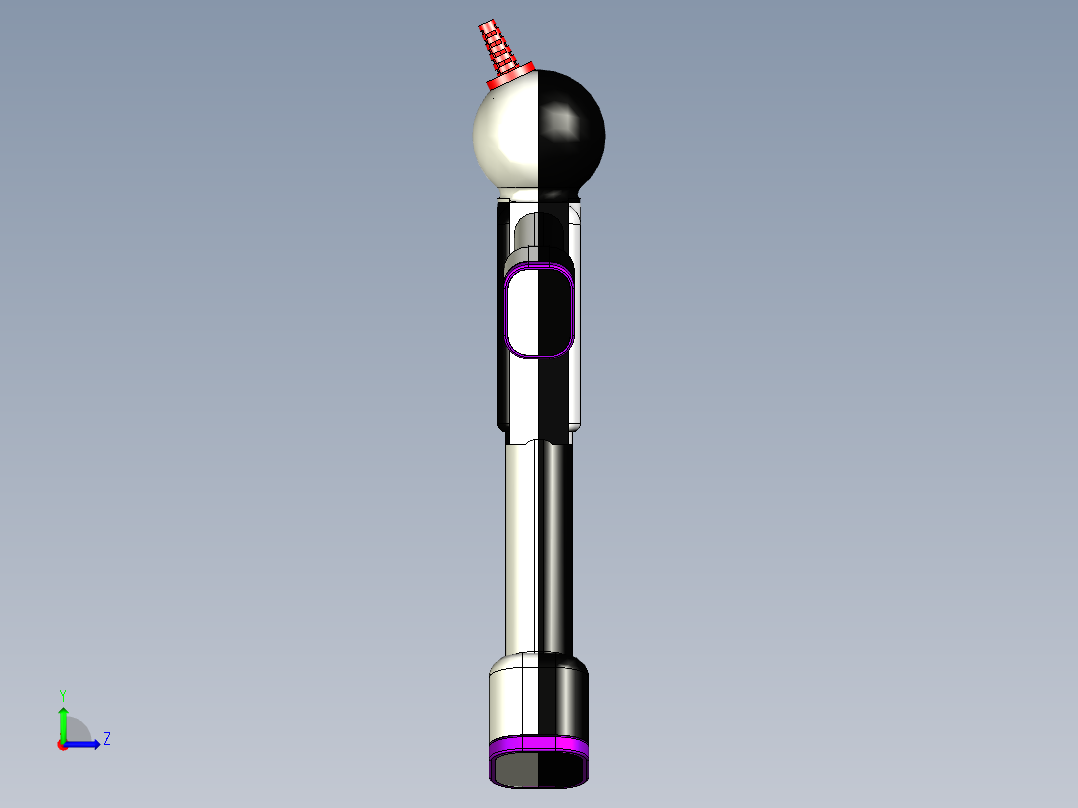 免费的USB集成器左视图