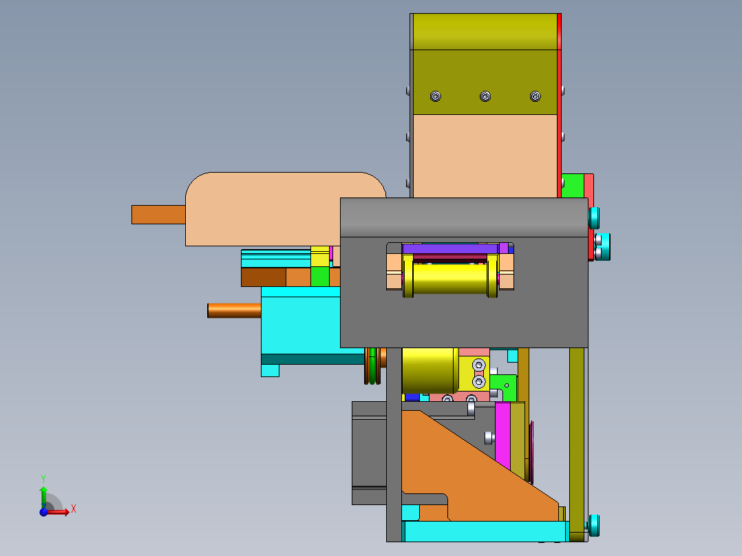 H554 全自动扎把机前视图