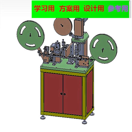 自动化IC测试热封膜机3D图纸 机械设计参考资料设计素材缩略图