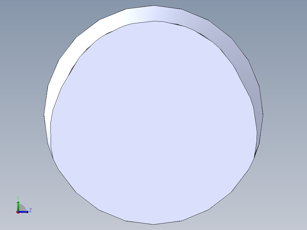 公制 （ISO） 梯形螺钉-TR14x2x200.SLDPRT左视图
