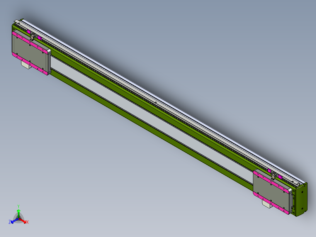 威洛博LC系列3d模型模组2LC14S2Y-S1150正等轴测图