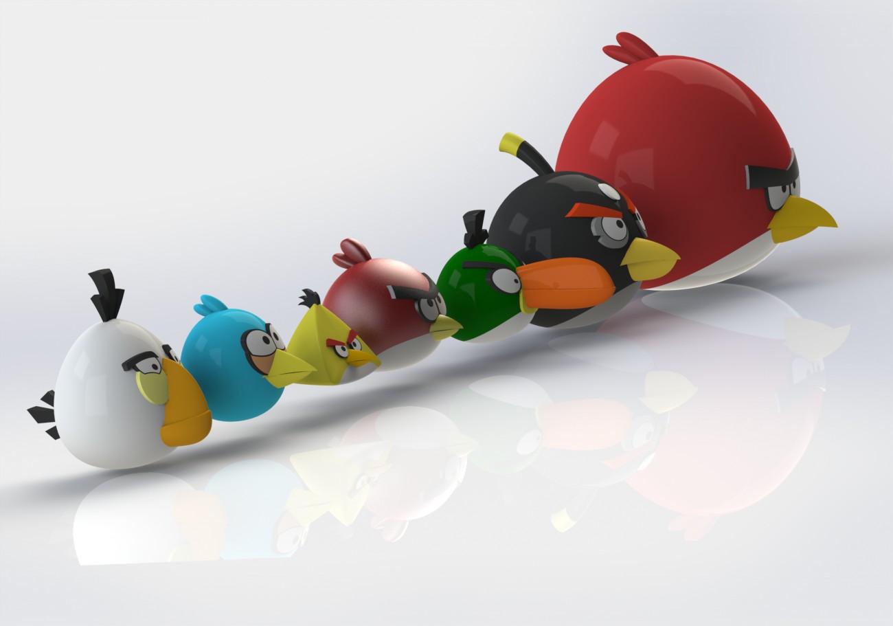 愤怒的小鸟+(绿色)