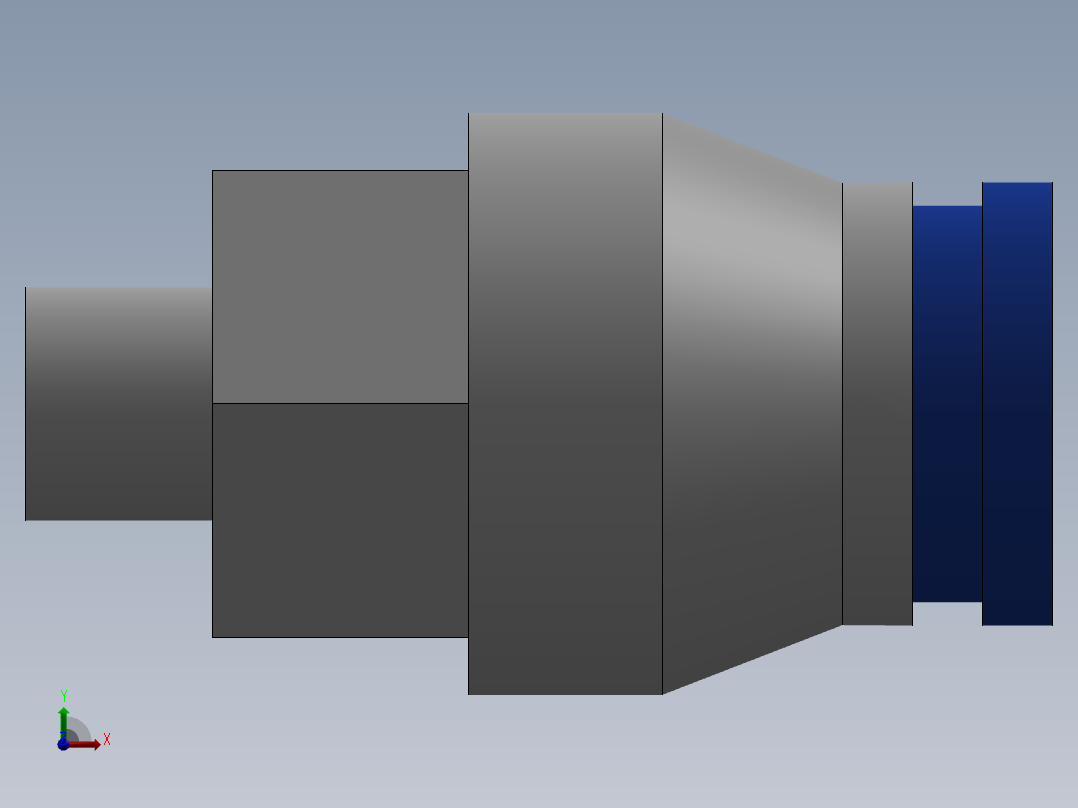 Ø4 x M5 - CONEXÃO RETA (C02250405)前视图