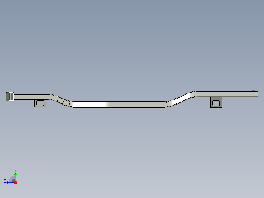 车底盘 (7)右视图