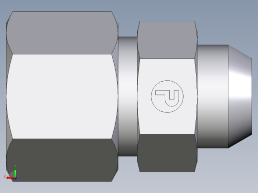 卡套式工业通用硬管接头EO_Weld_connector_AS14S71后视缩略图