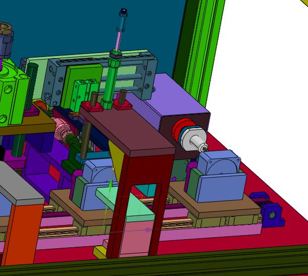 电机系统压装平键装置