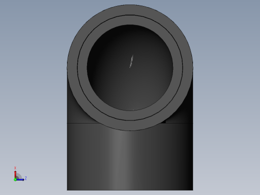 PVC管件-2in_Elbow俯视缩略图