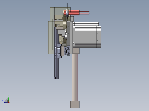 极致简易款PPU机构100行程右视缩略图