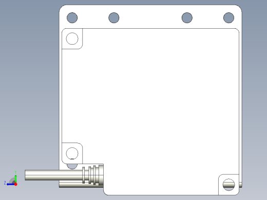 基恩士LX2-13T_kc图纸模型右视缩略图