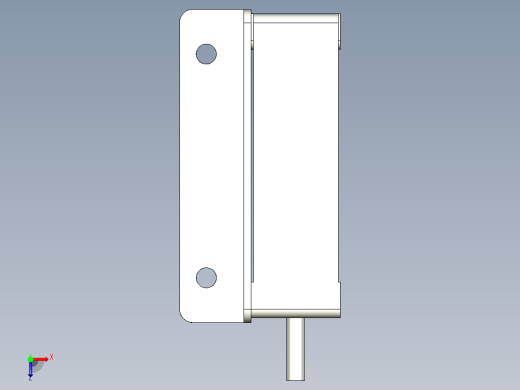 基恩士LX2-13T_kc图纸模型俯视缩略图
