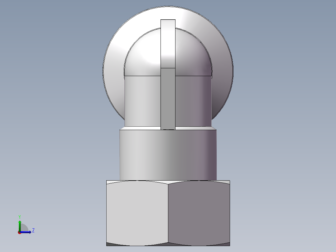 螺纹弯通APLF10-G01（1分10厘内螺纹）左视图