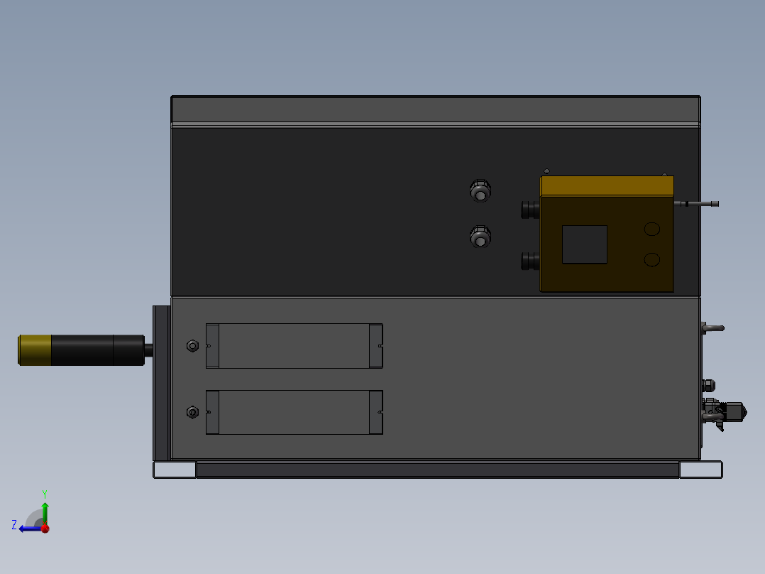 SMAA2003电箱电气控制柜右视图