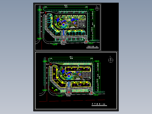 小区总体规划平面图