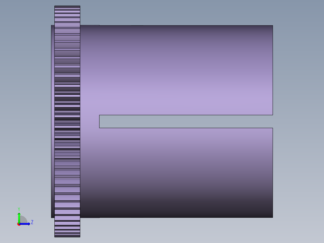 果蔬采摘机械臂及末端执行器ug12左视图