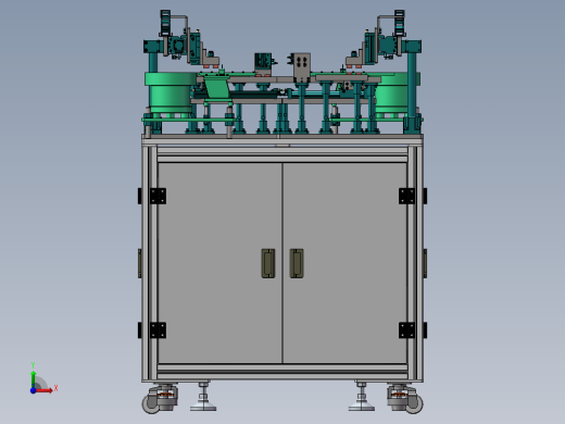 双工位全自动组装设备sw20前视缩略图