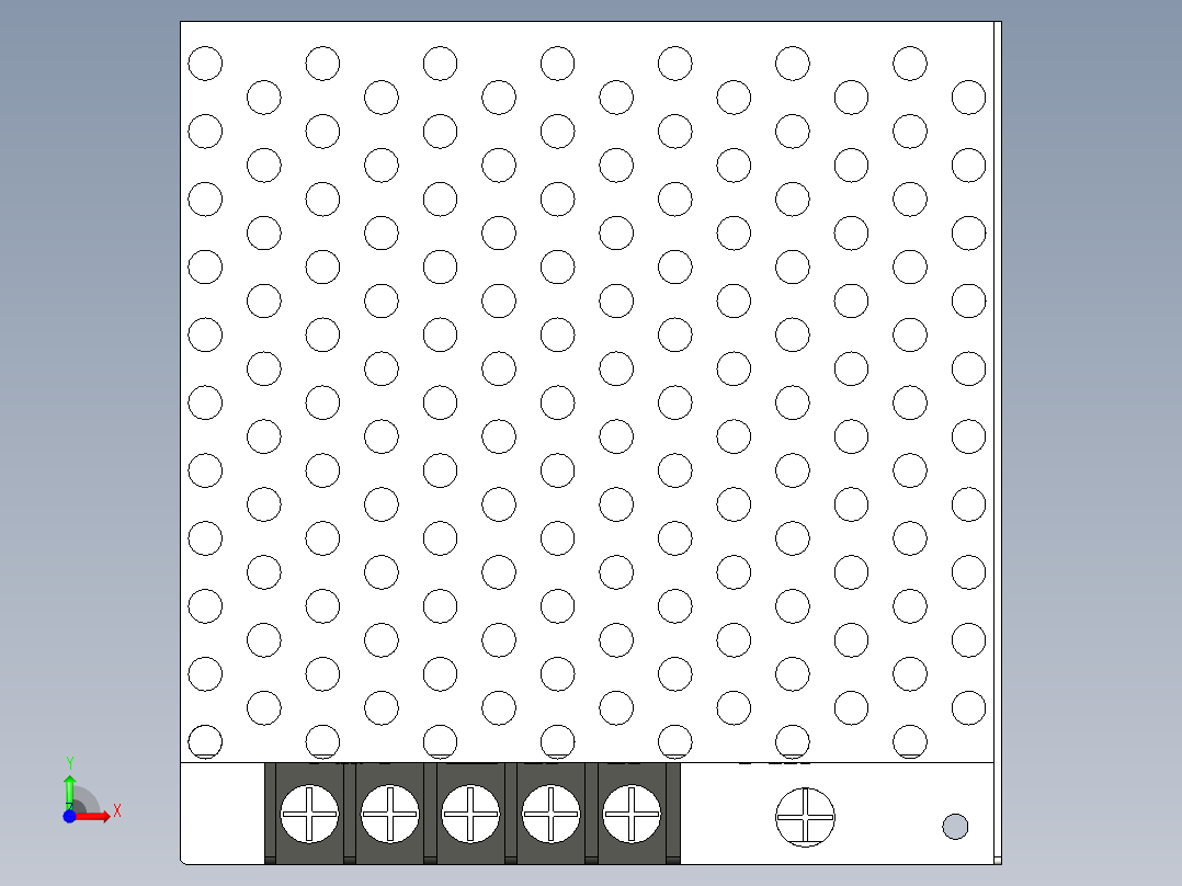 台湾明纬 NES-35-12前视图