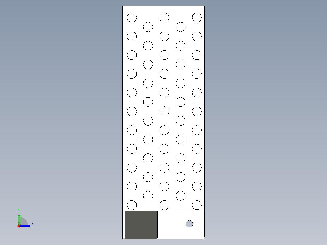 台湾明纬 NES-35-12左视图