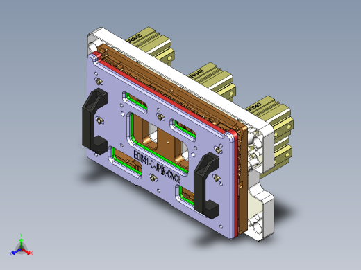 EDB41-C笔记本CNC工装夹具三维模型-JP版-CNC6-181204