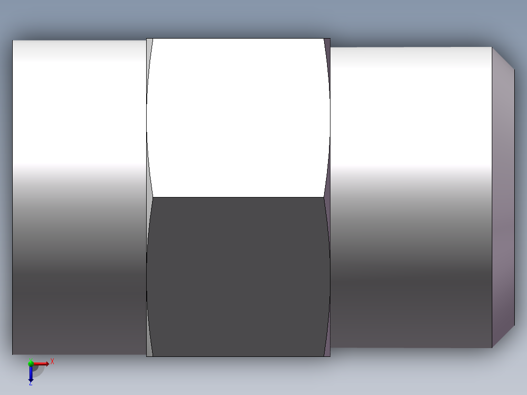 压力表接头-英制螺纹、5CB-18-04GDK俯视图
