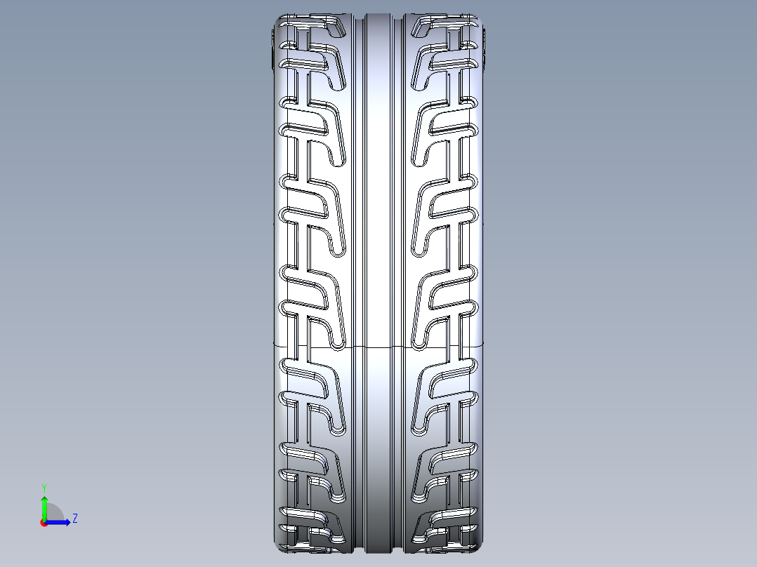 轮毂、轮胎(58)左视图