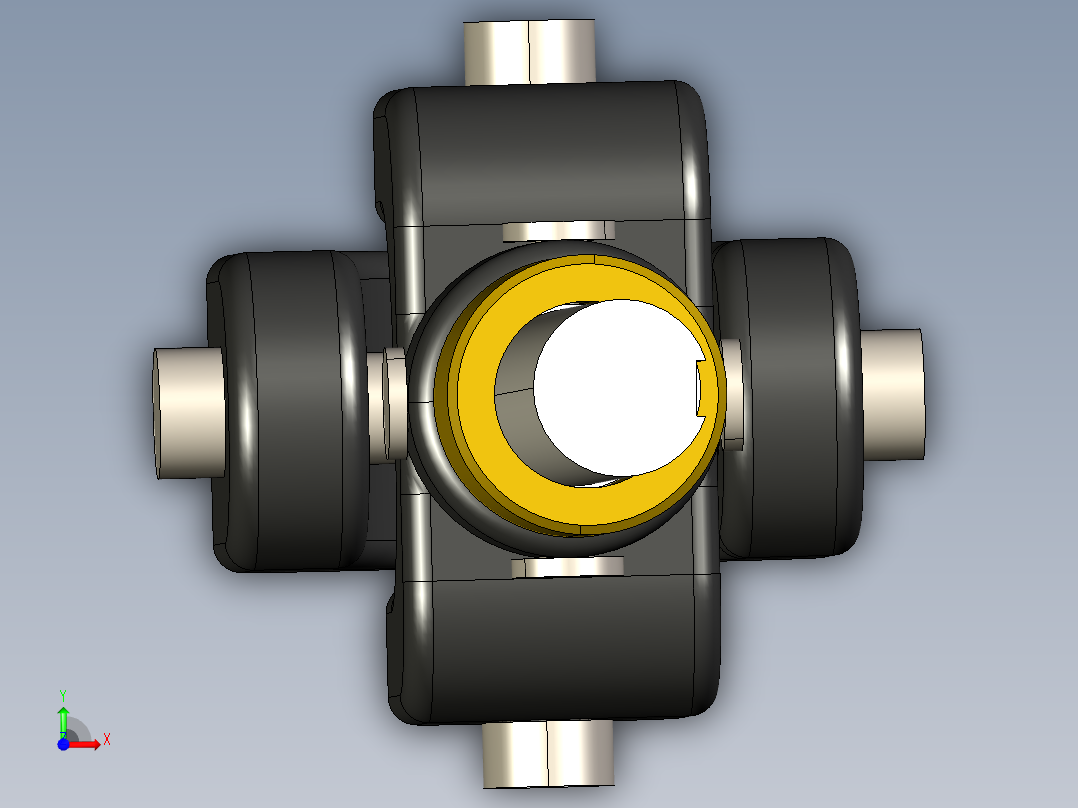 A0002790-万向节（胡克接头）前视图