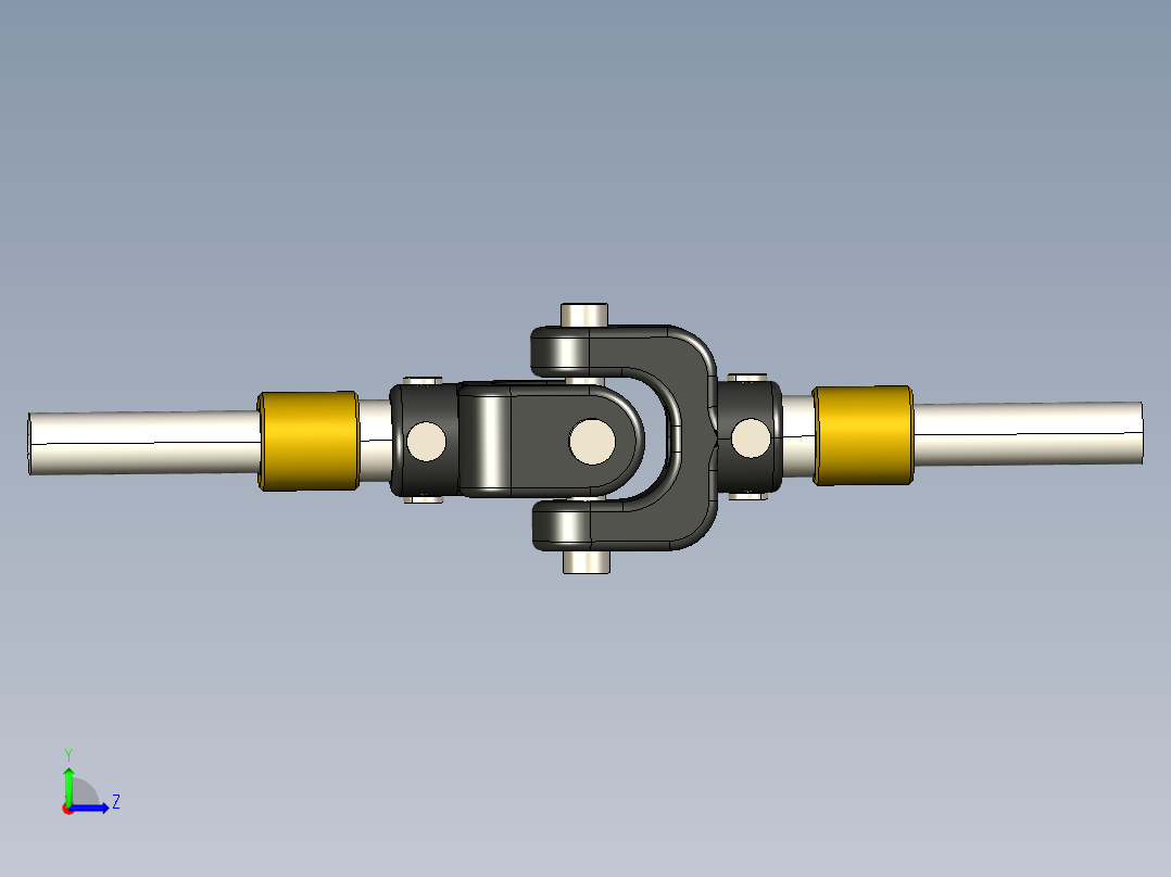 A0002790-万向节（胡克接头）左视图