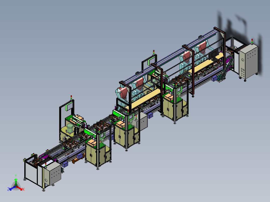 苹果音箱后盖组装流水线