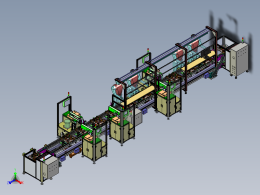 苹果音箱后盖组装流水线