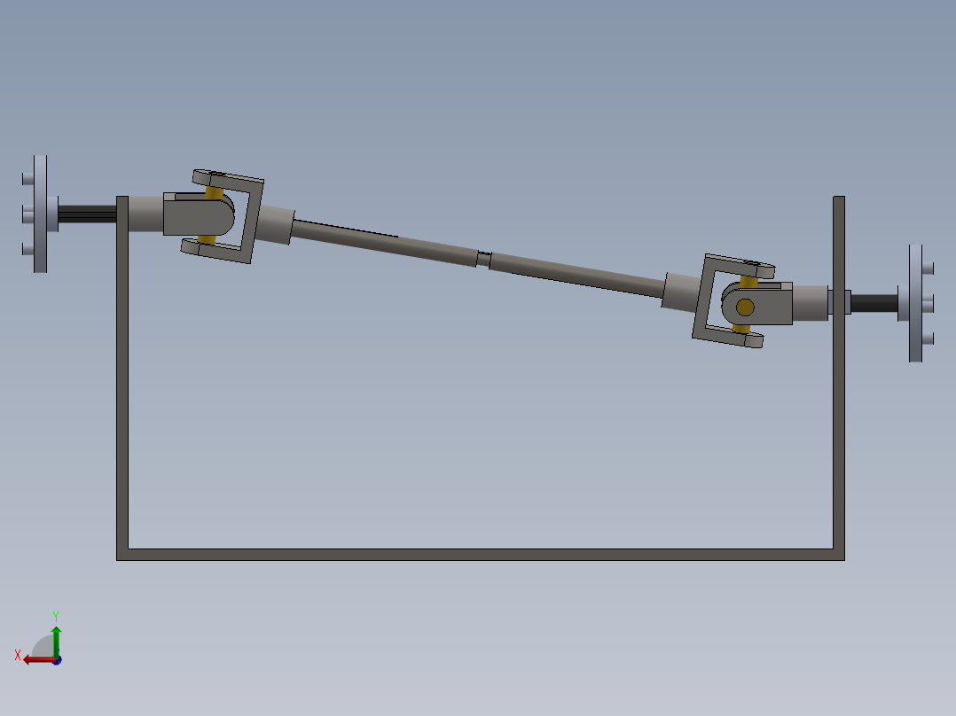 万向节(56)后视图