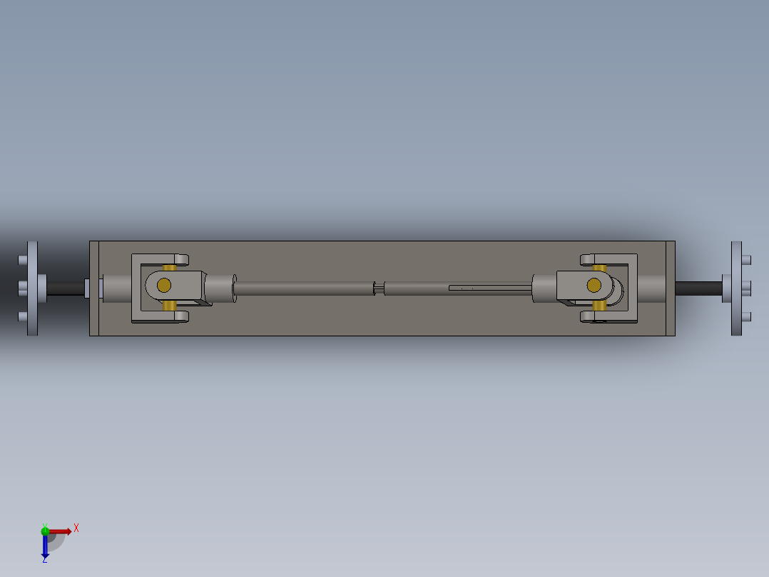 万向节(56)俯视图