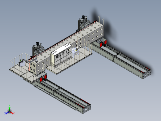 6000龙门移动式数控平面钻