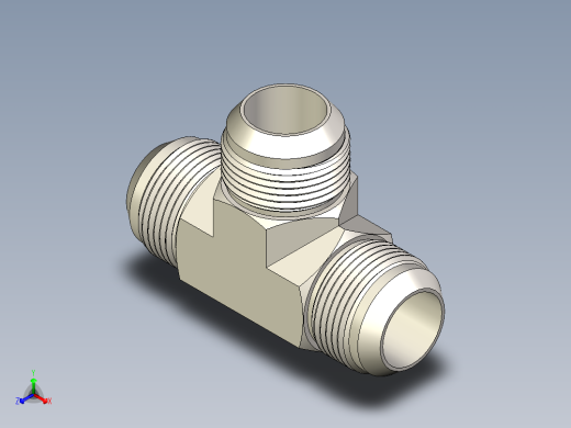 B3004522-三通管接头喇叭口
