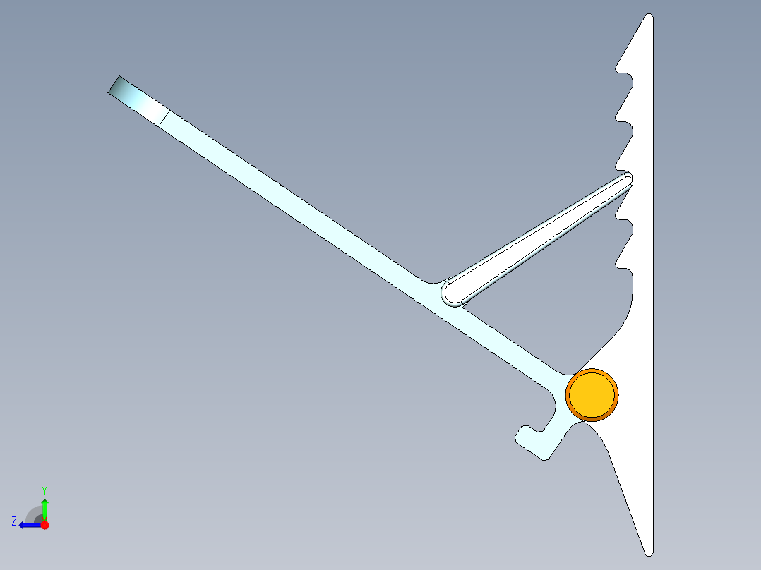 平板电脑10英寸可调节支架13右视图