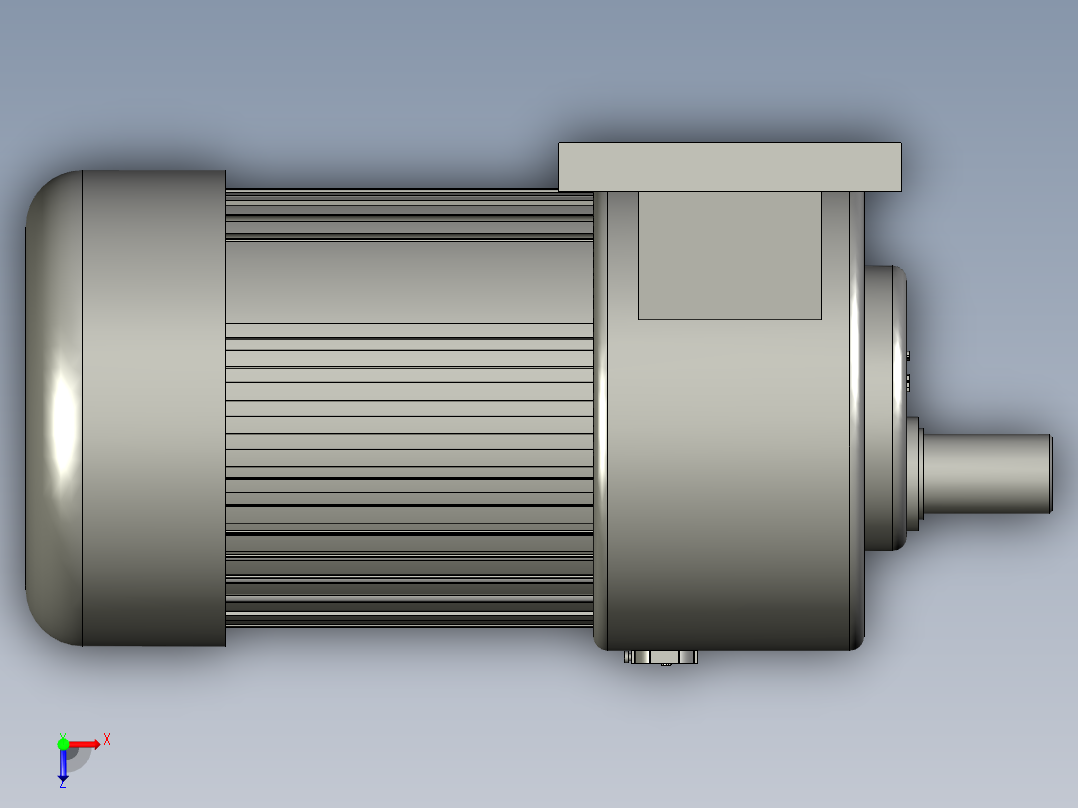 减速机CH400-(15-90)S俯视图