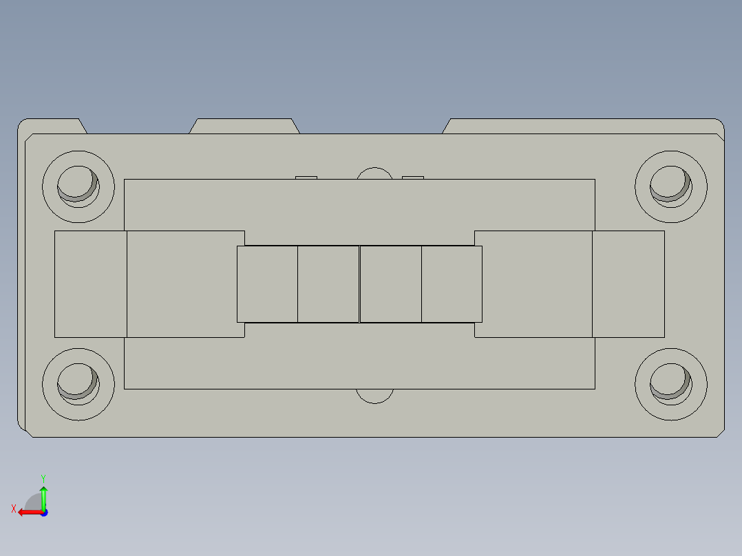 去料机械手执行端STsldas后视图