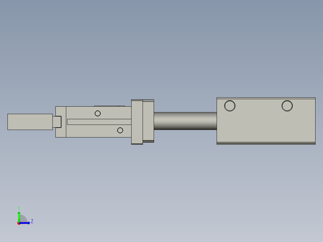 去料机械手执行端STsldas左视图