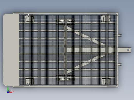 分体移动式登车桥仓库物流集装箱叉车斜坡前视缩略图