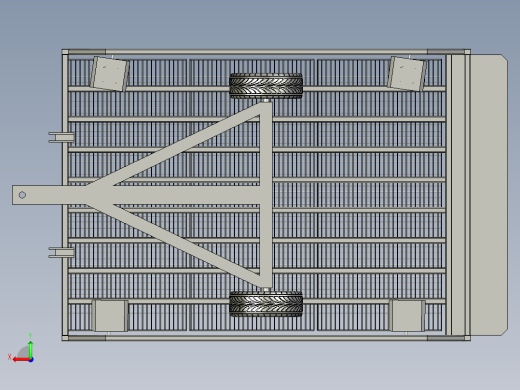 分体移动式登车桥仓库物流集装箱叉车斜坡后视缩略图