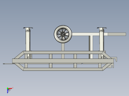 分体移动式登车桥仓库物流集装箱叉车斜坡俯视缩略图